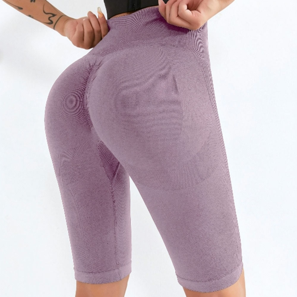 Running Gear Junior - Dames yogashorts met hoge taille, billenliftend