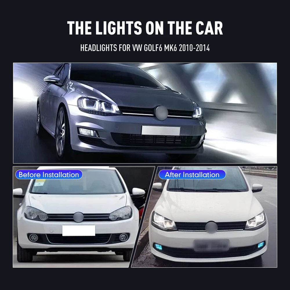 2 Stuks Auto Styling Head Lamp - Running Headlamp recensie en prijs