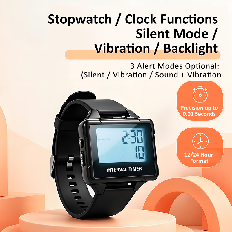 Digitale intervaltimer Stopwat - Running Watch recensie en prijs